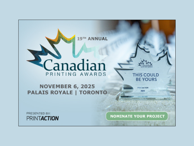 2025 Canadian Printing Awards