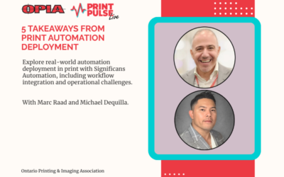 5 Takeaways from Real Automation Deployment in Print