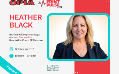 Heather Black on Attracting Talent to Canadian Print