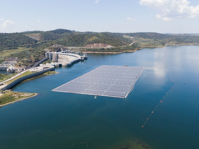 Europe’s largest floating solar park to open in Portugal this summer
